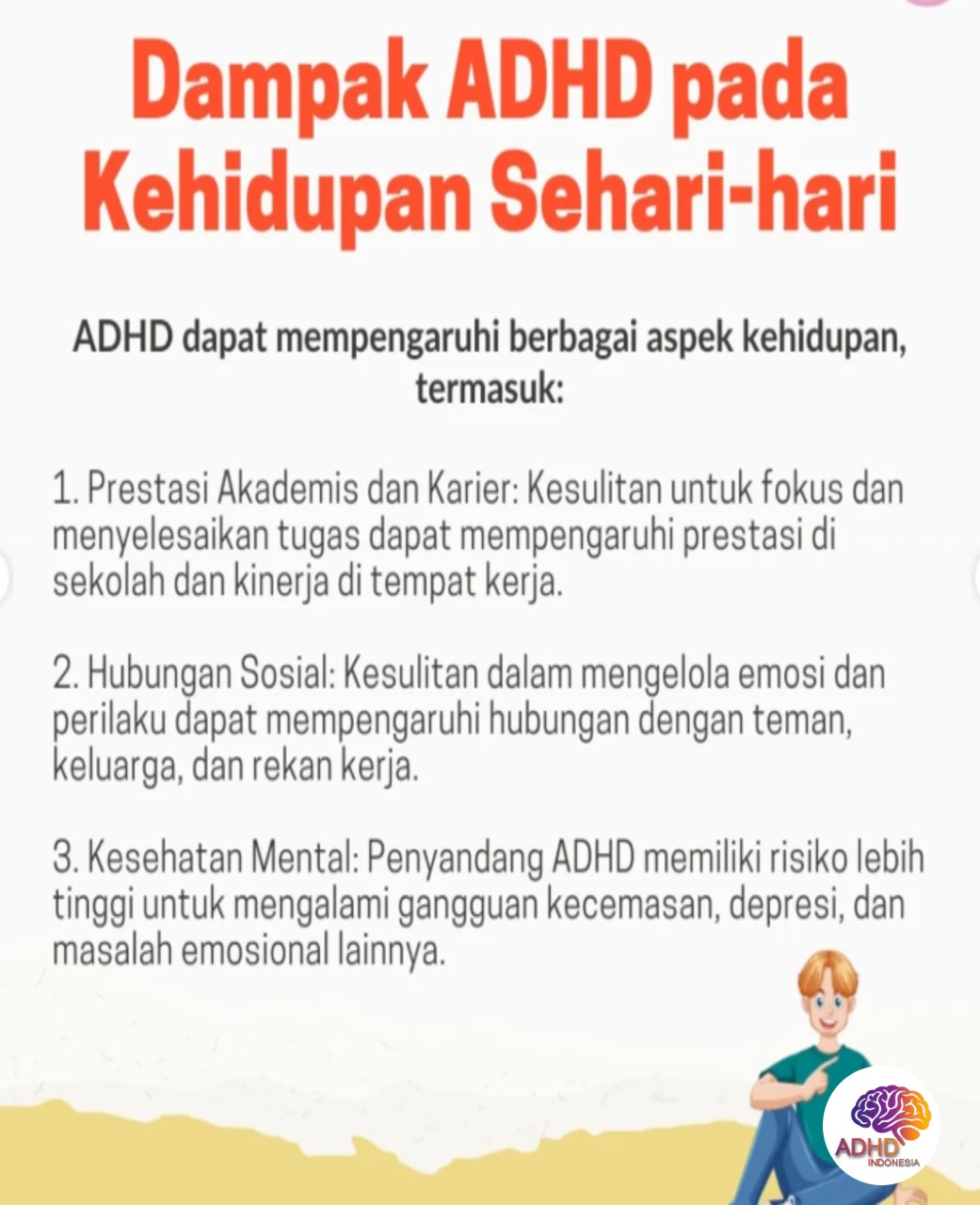 ADHD dan Hubungan Sosial Anak di Lingkungan Sekolah di Kabupaten Pulau Morotai