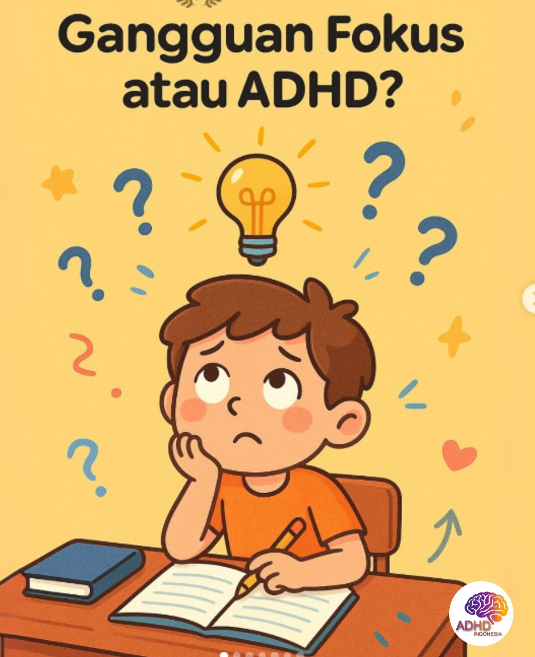 ADHD dan Kesulitan Fokus Anak: Edukasi untuk Keluarga di Kabupaten Pulau Morotai