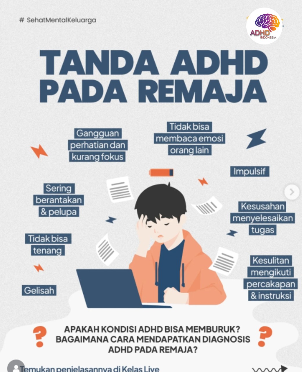 Screening ADHD Non-Diagnostik: Edukasi Awal bagi Orang Tua di Kabupaten Pulau Morotai