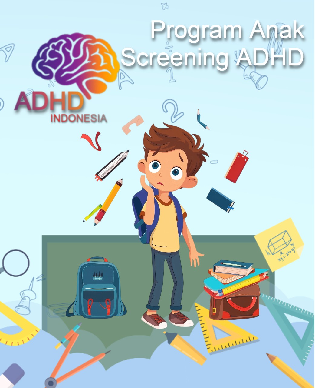 Program ADHD Indonesia Kabupaten Pulau Morotai Screening ADHD Non-Diagnostik